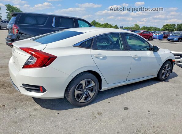 2HGFC2F61MH523488 2021 HONDA CIVIC White Հետևի աջ