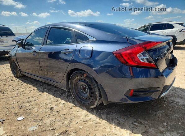 2HGFC2F61MH532434 2021 HONDA CIVIC Charcoal Задня ліва чверть