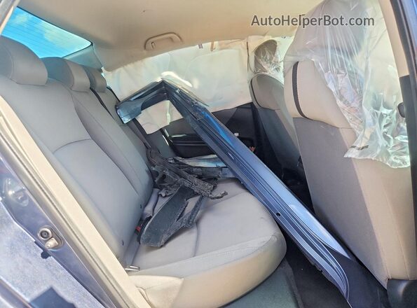 2HGFC2F61MH532434 2021 HONDA CIVIC Charcoal Вид задніх сидінь