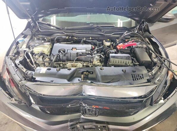2HGFC2F61MH551355 2021 HONDA CIVIC Gray უკანა სალონის ხედი