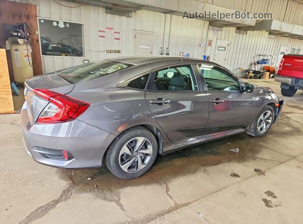 2HGFC2F61MH551355 2021 HONDA CIVIC Gray უკანა მარჯვენა