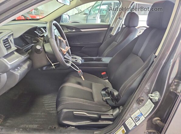 2HGFC2F61MH551355 2021 HONDA CIVIC Gray წინა სალონის ხედი
