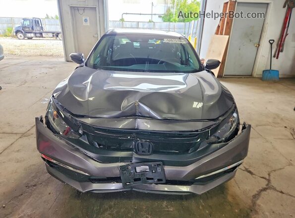 2HGFC2F61MH551355 2021 HONDA CIVIC Gray წინა ხედი