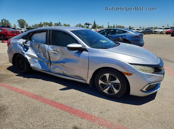 2HGFC2F62KH530091 2019 HONDA CIVIC Silver წინა მარჯვენა