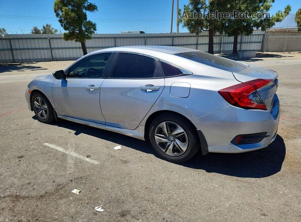 2HGFC2F62KH530091 2019 HONDA CIVIC Silver უკანა მარცხენა
