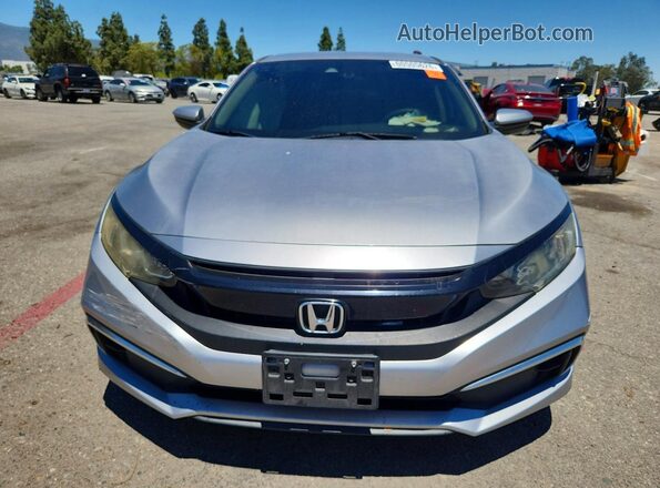 2HGFC2F62KH530091 2019 HONDA CIVIC Silver წინა ხედი