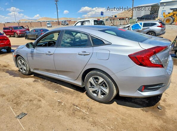2HGFC2F62KH547425 2019 HONDA CIVIC Silver უკანა მარცხენა
