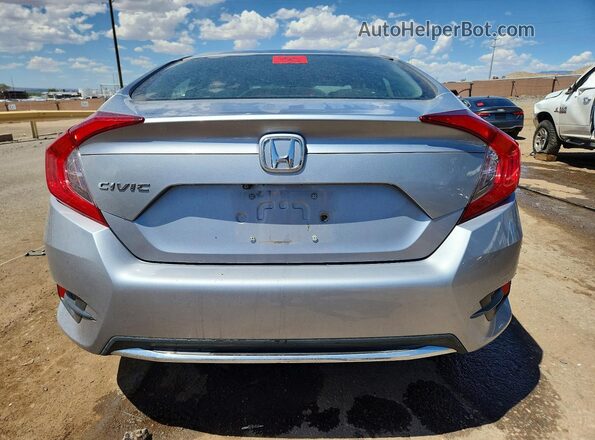 2HGFC2F62KH547425 2019 HONDA CIVIC Silver უკანა ხედი
