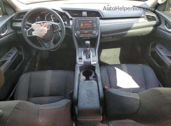 2HGFC2F62LH514376 2020 HONDA CIVIC Black Widok deski rozdzielczej