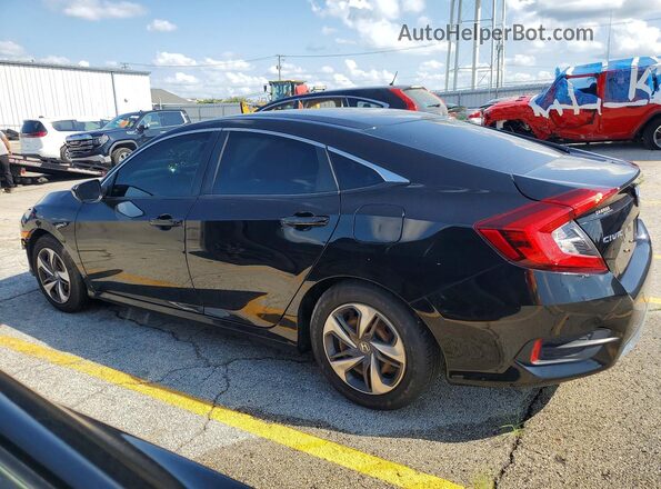 2HGFC2F62LH514376 2020 HONDA CIVIC Black Tył lewy