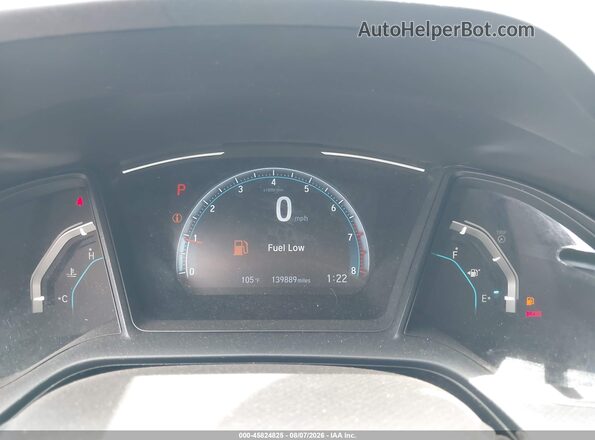 2HGFC2F62LH524552 2020 HONDA CIVIC Черный Вид задних сидений