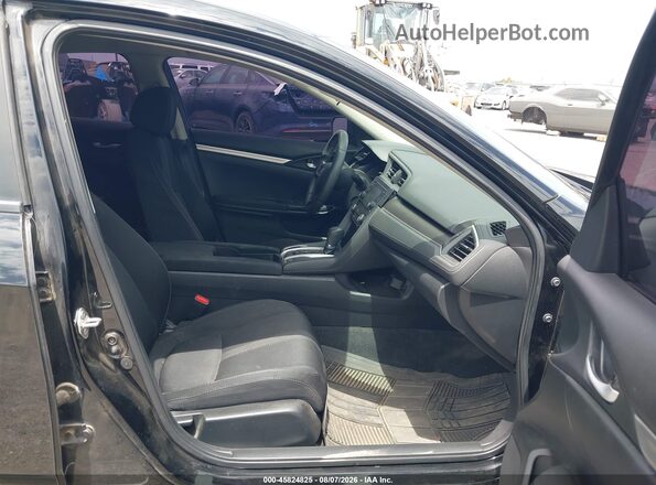 2HGFC2F62LH524552 2020 HONDA CIVIC Черный Вид салона спереди