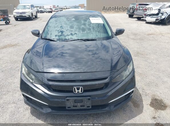 2HGFC2F62LH524552 2020 HONDA CIVIC Черный Вид щитка приборов