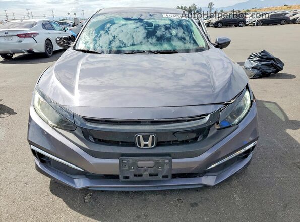 2HGFC2F62LH541996 2020 HONDA CIVIC Gray Vista frontal