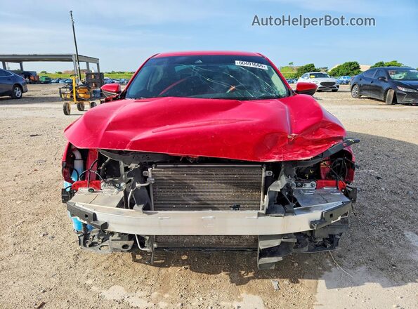 2HGFC2F62MH525847 2021 HONDA CIVIC Красный Вид спереди