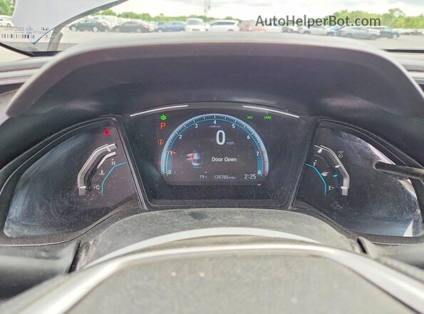 2HGFC2F62MH545922 2021 HONDA CIVIC Gray Вид щитка приладів