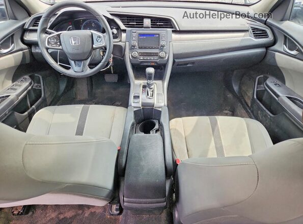 2HGFC2F62MH545922 2021 HONDA CIVIC Gray Вид панелі приладів