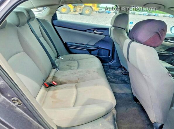 2HGFC2F62MH545922 2021 HONDA CIVIC Gray Вид задніх сидінь