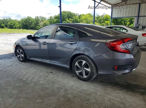 2HGFC2F62MH550649 2021 HONDA CIVIC Gray Հետևի ձախ