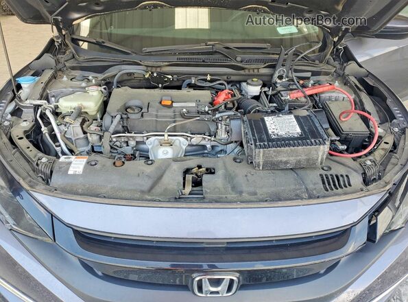 2HGFC2F62MH550649 2021 HONDA CIVIC Gray Սալոնի հետևի տեսք