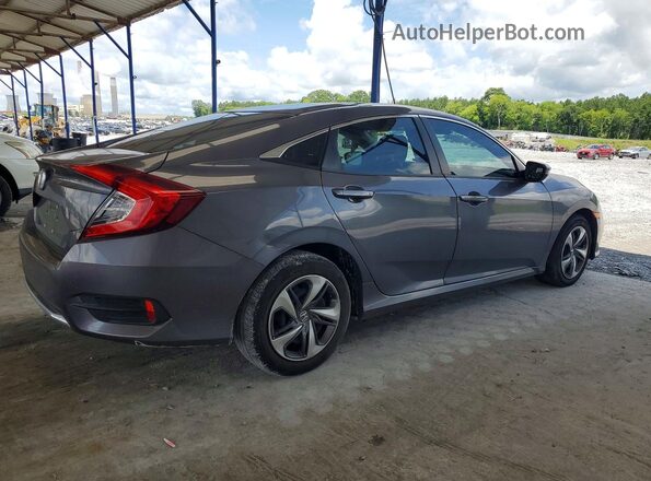 2HGFC2F62MH550649 2021 HONDA CIVIC Gray Հետևի աջ