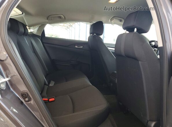 2HGFC2F62MH550649 2021 HONDA CIVIC Gray Հետևի նստատեղերի տեսք