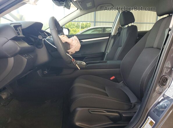2HGFC2F62MH550649 2021 HONDA CIVIC Gray Սալոնի դիմացի տեսք