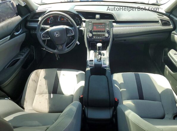 2HGFC2F62MH555818 2021 HONDA CIVIC Gray Առջևի վահանակի տեսք