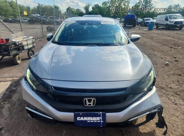2HGFC2F63KH547403 2019 HONDA CIVIC Silver Vista frontal