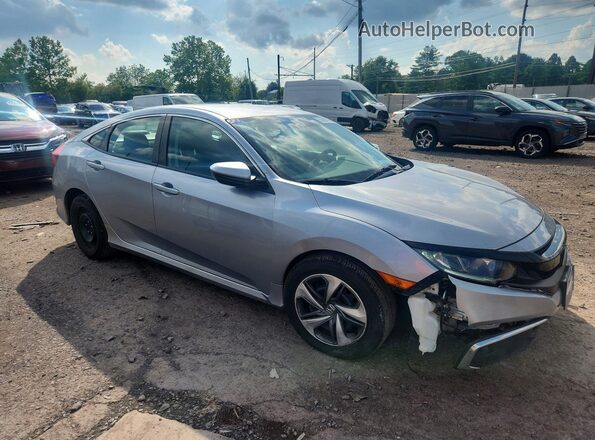 2HGFC2F63KH547403 2019 HONDA CIVIC Silver Delantero derecho