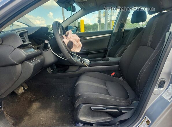 2HGFC2F63KH547403 2019 HONDA CIVIC Silver Vista interior delantera