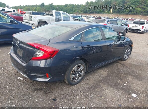 2HGFC2F63KH584385 2019 HONDA CIVIC Dark Blue Rear right