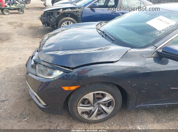 2HGFC2F63KH584385 2019 HONDA CIVIC Dark Blue 