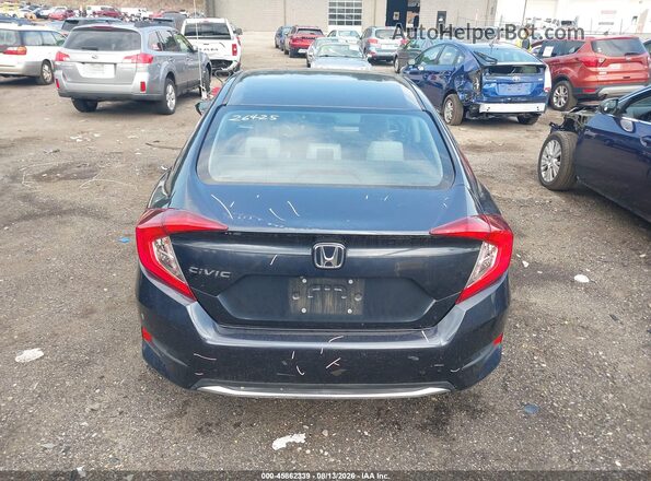 2HGFC2F63KH584385 2019 HONDA CIVIC Dark Blue 