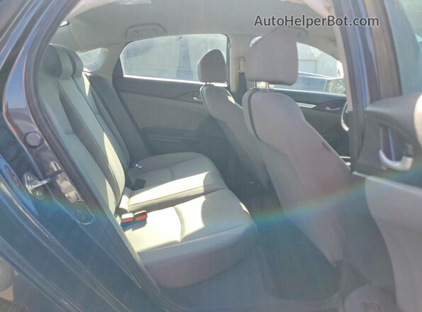 2HGFC2F63LH500180 2020 HONDA CIVIC Blue Widok tylnych siedzeń