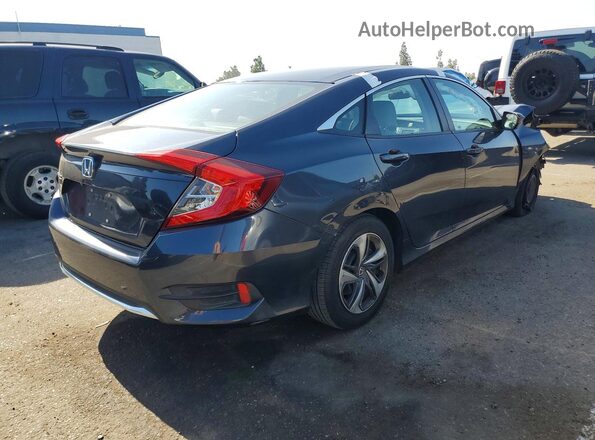 2HGFC2F63LH500180 2020 HONDA CIVIC Blue Tył prawy