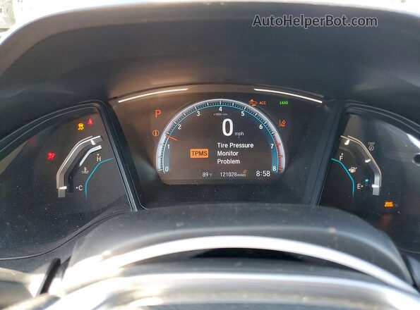 2HGFC2F63LH500180 2020 HONDA CIVIC Blue Widok zestawu wskaźników