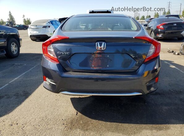 2HGFC2F63LH500180 2020 HONDA CIVIC Blue Widok z tyłu