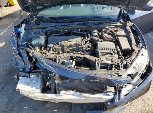 2HGFC2F63LH500180 2020 HONDA CIVIC Blue Widok wnętrza z tyłu