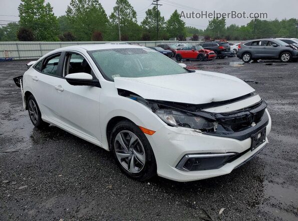 2HGFC2F63LH595369 2020 HONDA CIVIC White Առջևի աջ