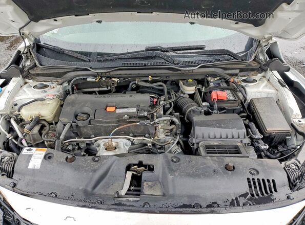 2HGFC2F63LH595369 2020 HONDA CIVIC White Սալոնի հետևի տեսք
