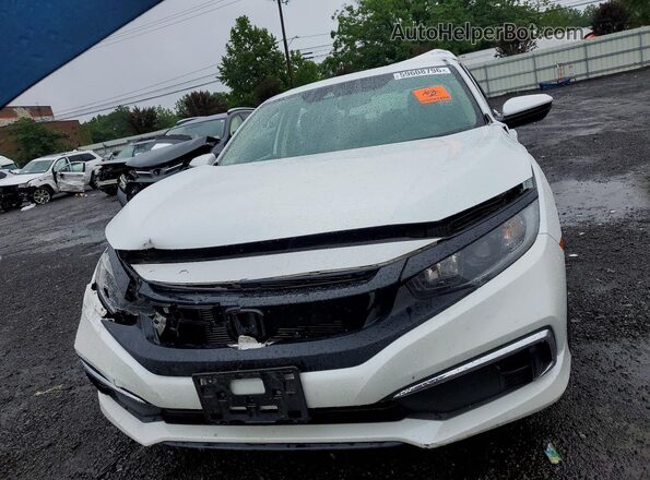 2HGFC2F63LH595369 2020 HONDA CIVIC White Դիմացի տեսք