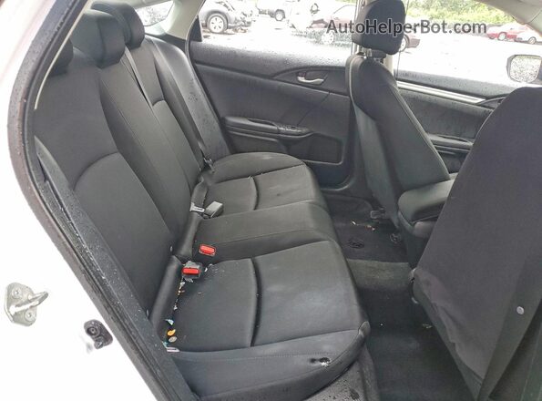2HGFC2F63LH595369 2020 HONDA CIVIC White Հետևի նստատեղերի տեսք