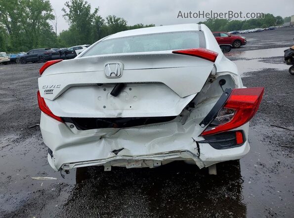 2HGFC2F63LH595369 2020 HONDA CIVIC White Հետևի տեսք