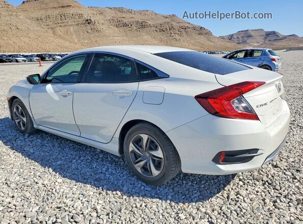 2HGFC2F63MH510452 2021 HONDA CIVIC White Trasero izquierdo