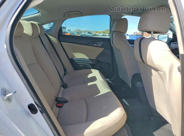 2HGFC2F63MH510452 2021 HONDA CIVIC White Vista de los asientos traseros