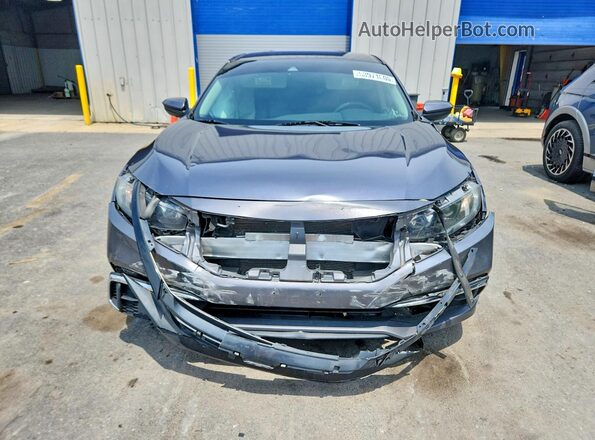 2HGFC2F63MH524013 2021 HONDA CIVIC Gray Widok z przodu