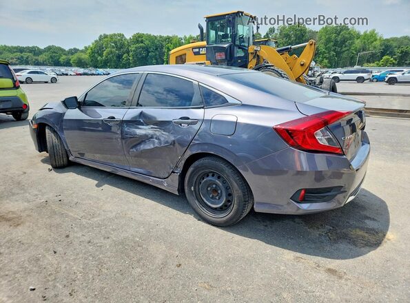 2HGFC2F63MH524013 2021 HONDA CIVIC Gray Tył lewy