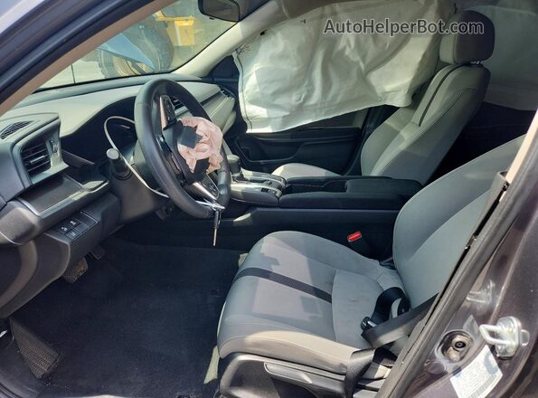 2HGFC2F63MH524013 2021 HONDA CIVIC Gray Widok wnętrza z przodu