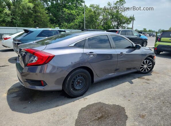 2HGFC2F63MH524013 2021 HONDA CIVIC Gray Tył prawy